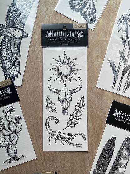 Nature Tats - Temporary Tattoos