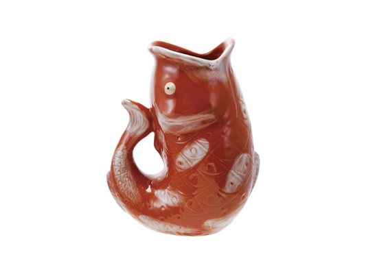 Stoneware Fish Pitcher