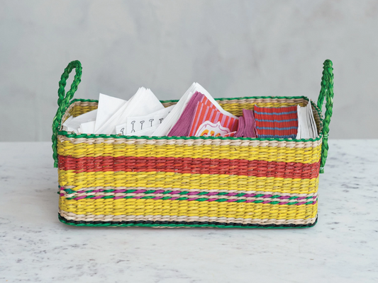 Handwoven Seagrass Basket