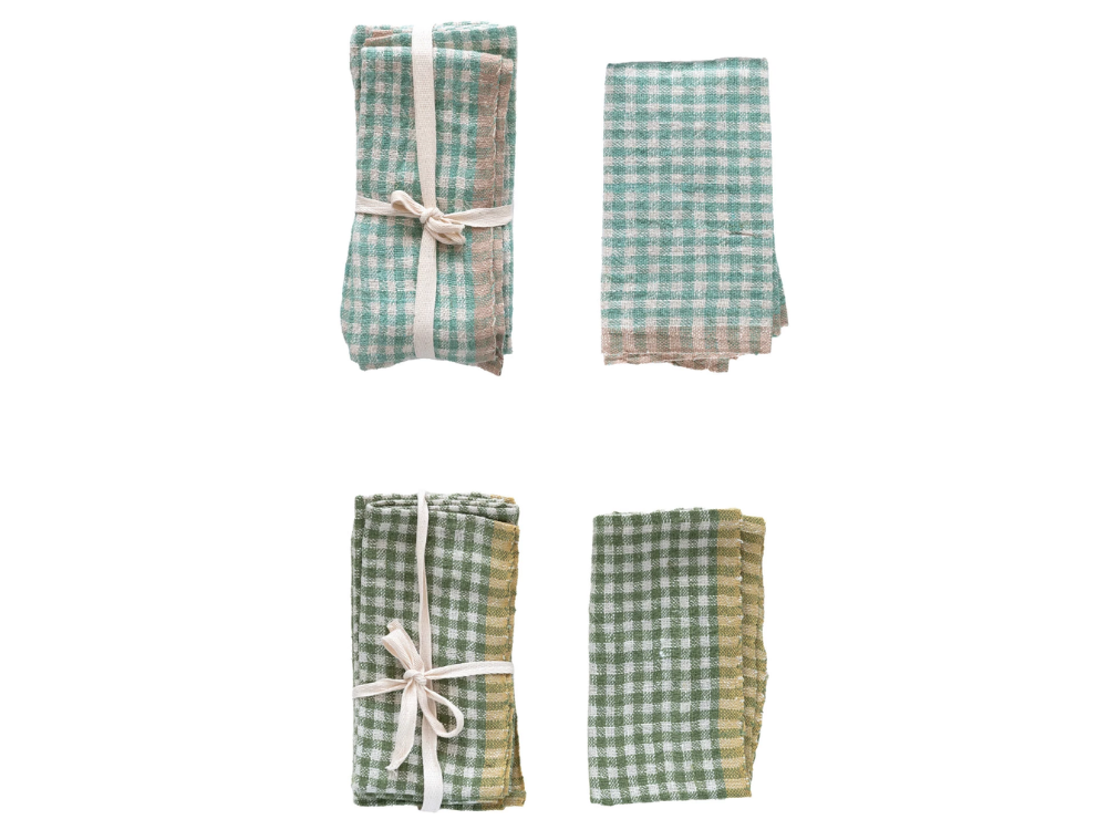 Woven Linen Napkin Set