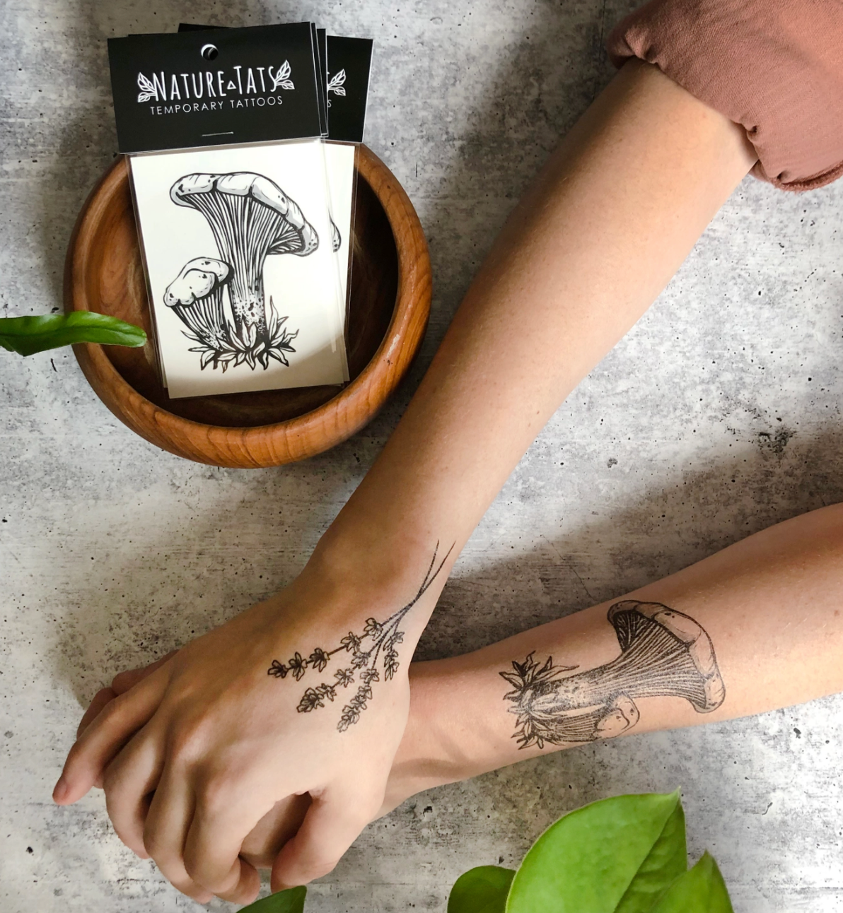 Tattoos by George : Tattoos : Nature Animal Wildlife : Nature Leg Sleeve