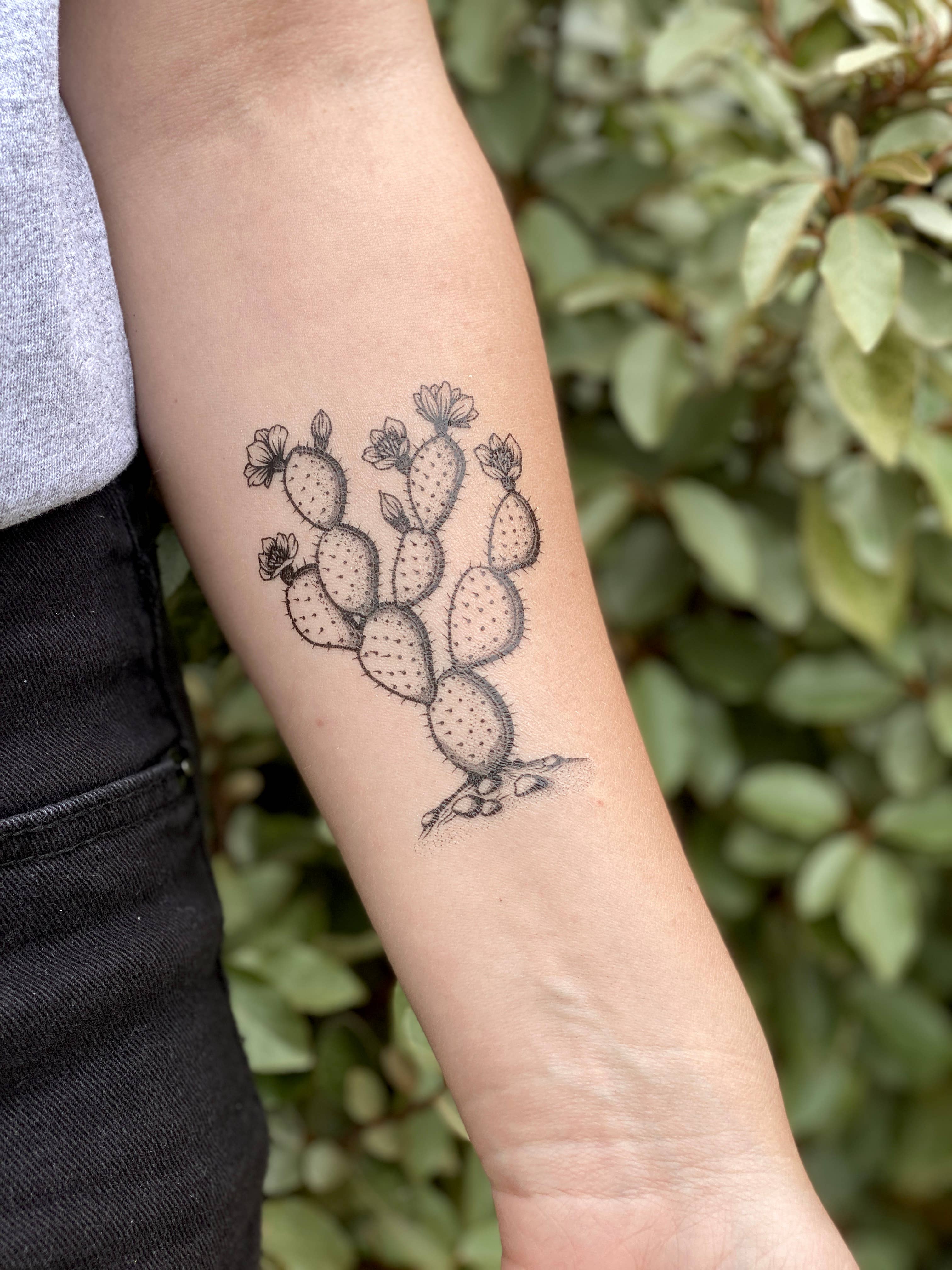 Blue Bonnet Bouquet Tattoo | TikTok